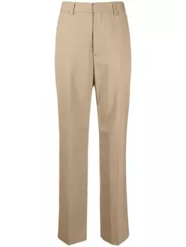 Filippa K фланелевые брюки Cara прямого кроя, серый