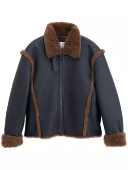 Filippa K короткая дубленка, коричневый