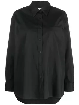 Filippa K рубашка Sammy с длинными рукавами, черный