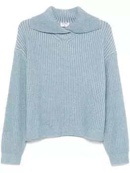 Filippa K свитер в рубчик, синий