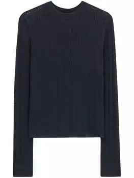 Filippa K трикотажный топ с кружевом, черный