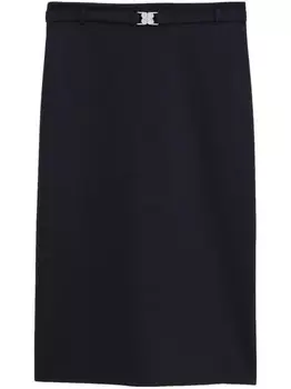 Filippa K юбка миди с поясом, черный