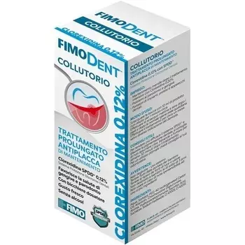 Fimo Fimodent Хлоргексидин Ополаскиватель для рта 0,12% 200мл Fimo Srl