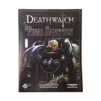 Final Sanction, Warhammer 40,000 Role Playing - Deathwatch, мягкая обложка