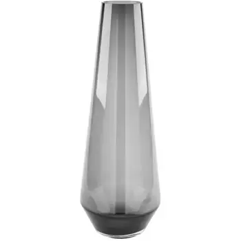 Финковая декоративная ваза «LINEA», (1 шт.), из однотонного опалового стекла Fink, серый