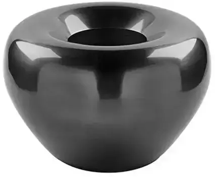 Финковая настольная ваза "ВЕНЕРА", (1 шт.), железо Fink Высота: 19 см, 22,5 см, серый