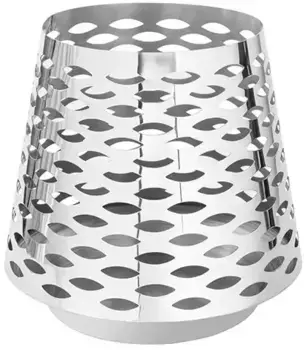 Финковый фонарь "LUMA, Новогоднее украшение", (1 шт.), с миндалевидными отверстиями Fink 30 см, цвет silberfarben