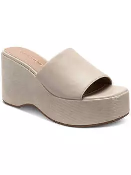 Finleighh женские сандалии из искусственной кожи на танкетке Sun + Stone, цвет bone snake