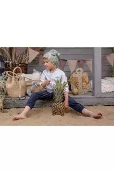 ФИНЛИ детская шапка Jamiks, зеленый