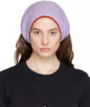 Фиолетовая бандана Le Raphia 'Le Foulard Brilho' Jacquemus