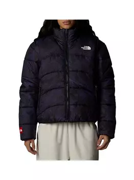 Фиолетовая/черная женская куртка The North Face