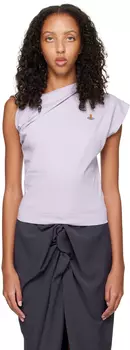 Фиолетовая футболка Hebo Vivienne Westwood