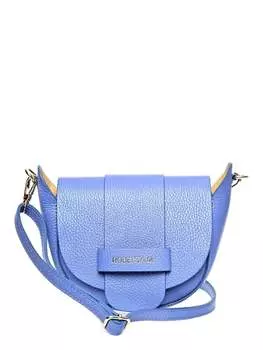 Фиолетовая кожаная сумка Roberta M, фиолетовый