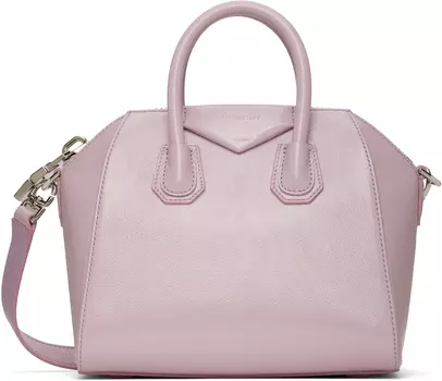 Фиолетовая мини-сумка Antigona Givenchy, Orchid purple