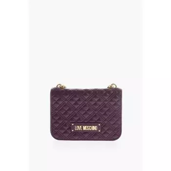 Фиолетовая полиэтиленовая сумка через плечо Moschino, Purple