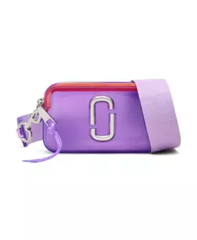 Фиолетовая прозрачная сумка через плечо Marc Jacobs, фиолетовый