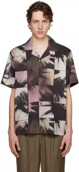 Фиолетовая рубашка Saturdays NYC Canty