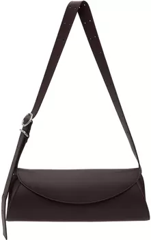 Фиолетовая сумка-канноло Jil Sander