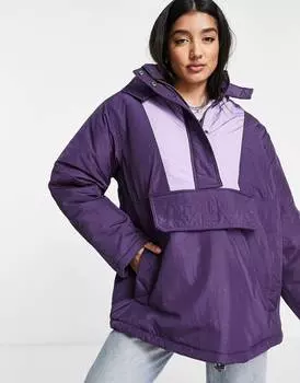 Фиолетовая верхняя куртка ASOS DESIGN
