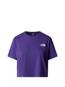 Фиолетовая женская футболка The North Face