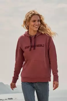 Фиолетовая женская толстовка Animal Maya из натурального хлопка Animal, фиолетовый