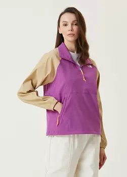 Фиолетово-бежевая куртка class v The North Face