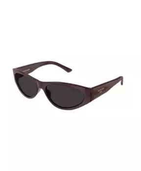 Фиолетово- солнцезащитные очки bb0367s 004 Balenciaga, фиолетовый