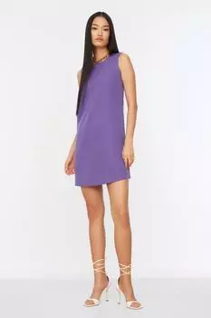 Фиолетовое платье Trendyol, фиолетовый