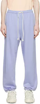 Фиолетовые брюки для отдыха из органического хлопка Acne Studios