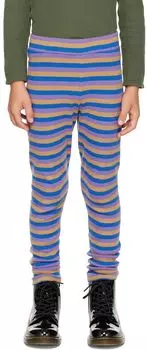 Фиолетовые брюки для отдыха в полоску для детей The Campamento