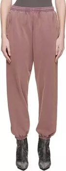 Фиолетовые хлопковые спортивные штаны Acne Studios