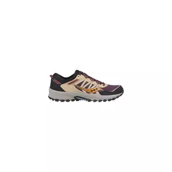 Фиолетовые кроссовки из нубуковой кожи Saucony