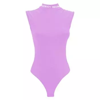 Фиолетовые нейлоновые топ и футболка Pharmacy Industry