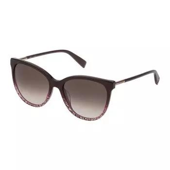 Фиолетовые пластиковые солнцезащитные очки Furla