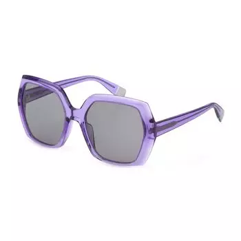 Фиолетовые пластиковые солнцезащитные очки Furla