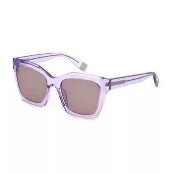 Фиолетовые пластиковые солнцезащитные очки Furla