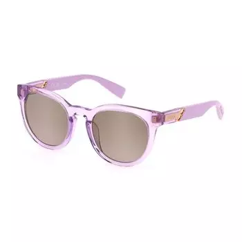 Фиолетовые пластиковые солнцезащитные очки Furla