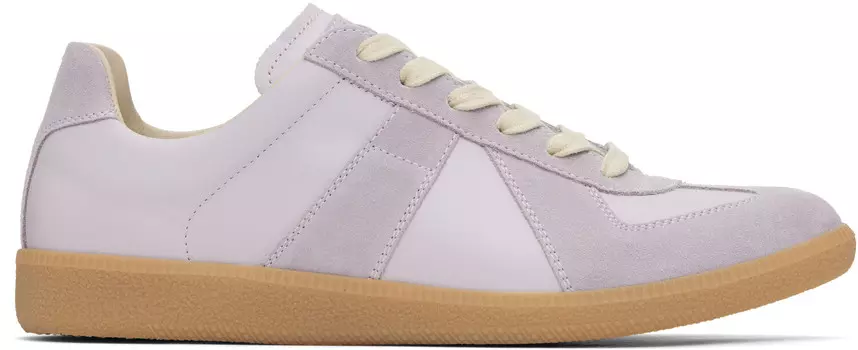 Фиолетовые реплики кроссовки Maison Margiela