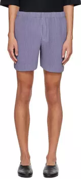 Фиолетовые шорты MC июля HOMME PLISSe ISSEY MIYAKE