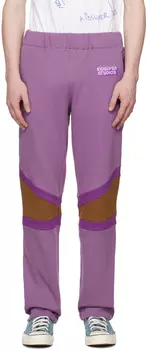 Фиолетовые спортивные штаны K KidSuper