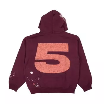 Фиолетовый хлопковый худи с рисунком Nocturnal Highway SP5DER, фиолетовый