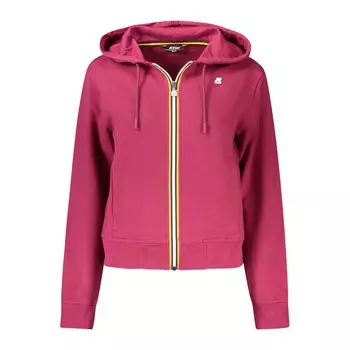 Фиолетовый хлопковый свитер K-Way