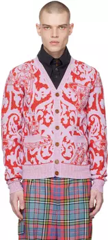 Фиолетовый кардиган с железными сферами Vivienne Westwood