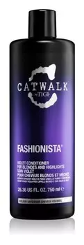 Фиолетовый кондиционер для светлых и балаяжных волос TIGI Catwalk Fashionista