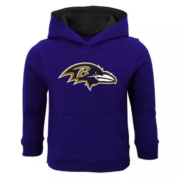 фиолетовый пуловер с капюшоном для малышей Baltimore Ravens Prime Outerstuff, цвет Rav Purple