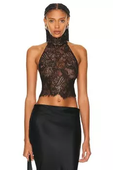 Фиолетовый топ retrofete, черный