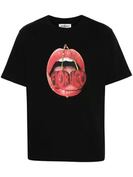 Fiorucci футболка с фотопринтом, черный