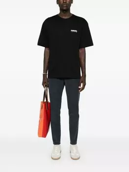 Fiorucci футболка с логотипом, черный