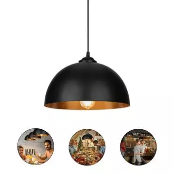 Fiqops 2x светодиодный подвесной светильник, потолочный светильник, потолочный подвесной светильник, промышленное освещение, черный