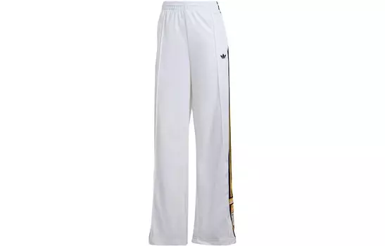 FIRABIRD Трикотажные спортивные штаны женские белые Adidas Originals